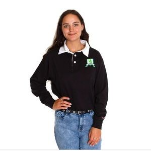 Women's Black & White Collar League Authentic 1991